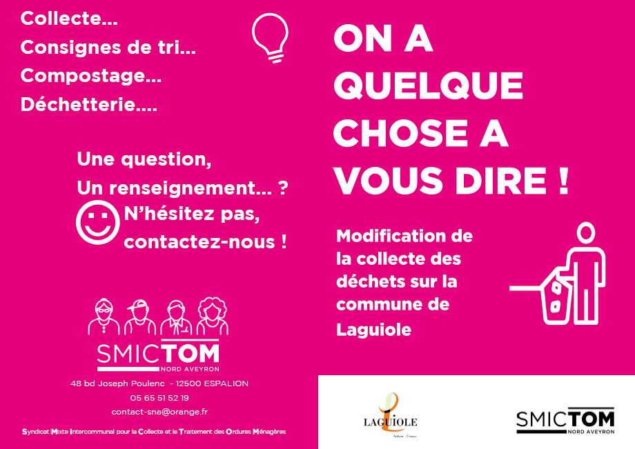 Visuel pour le flyer smictom