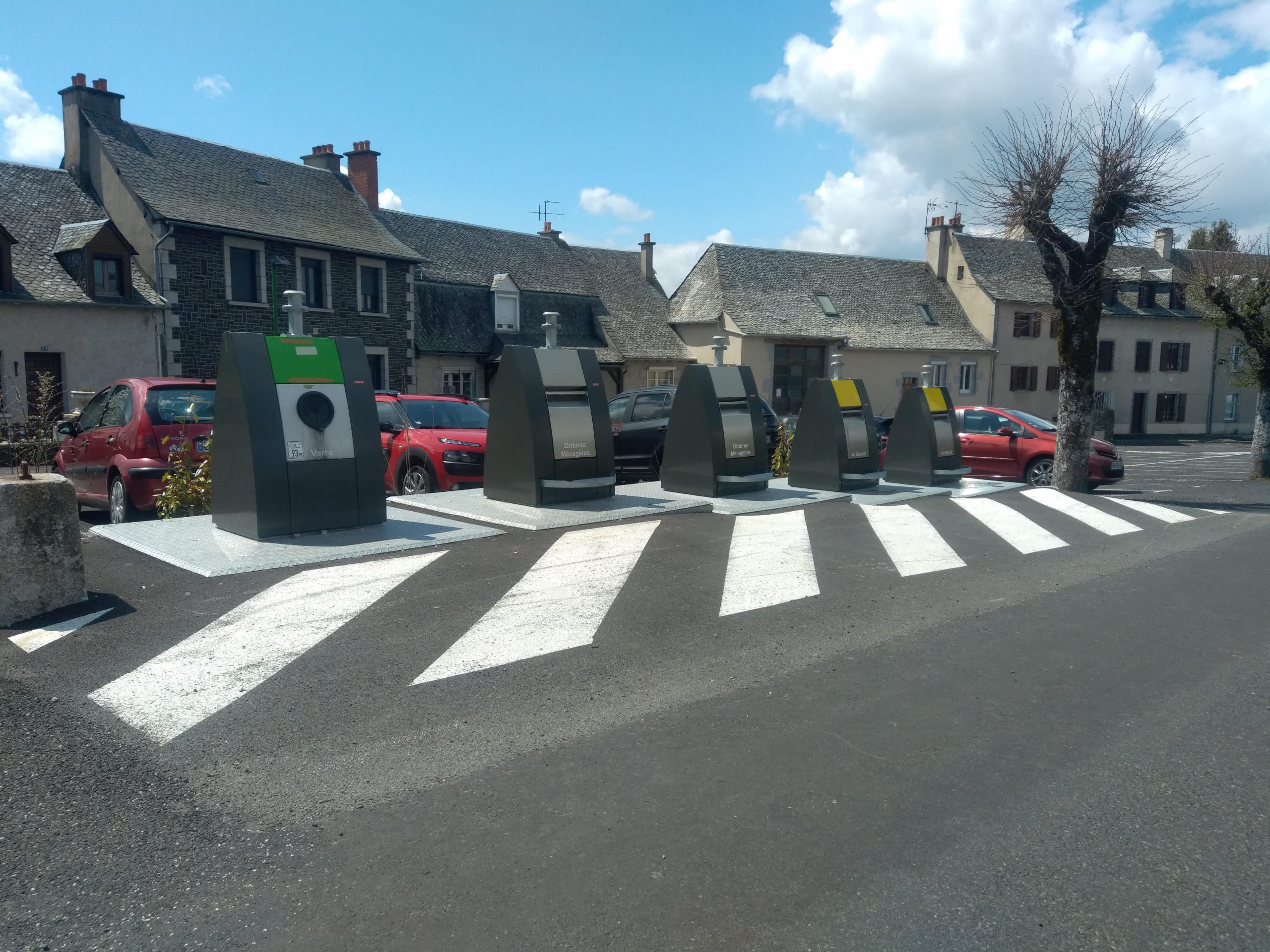 Colonnes enterrées Mouliade