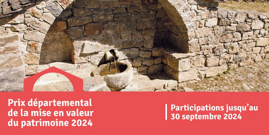 Lire la suite à propos de l’article Lancement du prix départemental de la mise en valeur du patrimoine Aveyronnais 2024