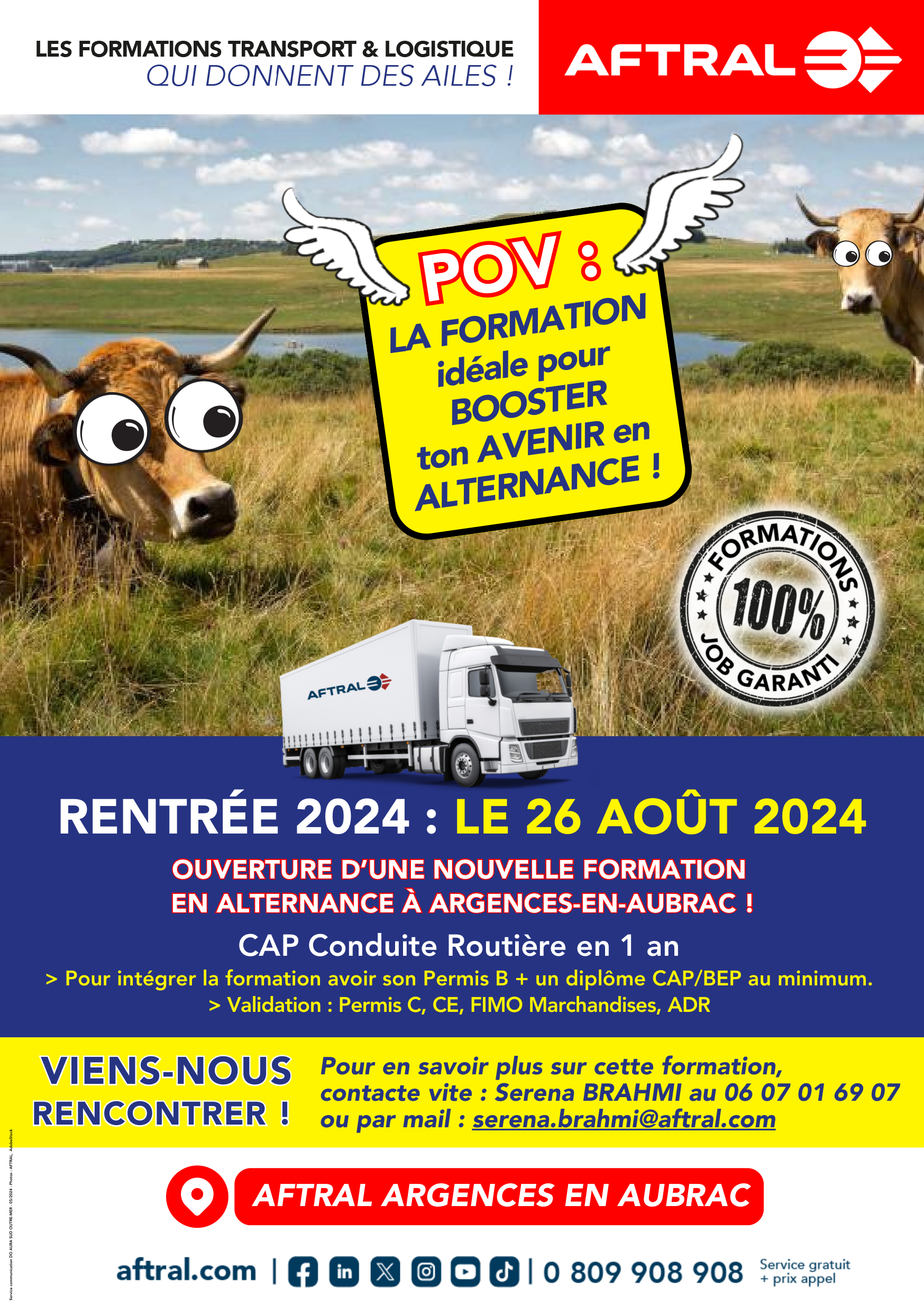 Lire la suite à propos de l’article Nouveau : un CAP conduite routière en 1 an à Argences-en-Aubrac