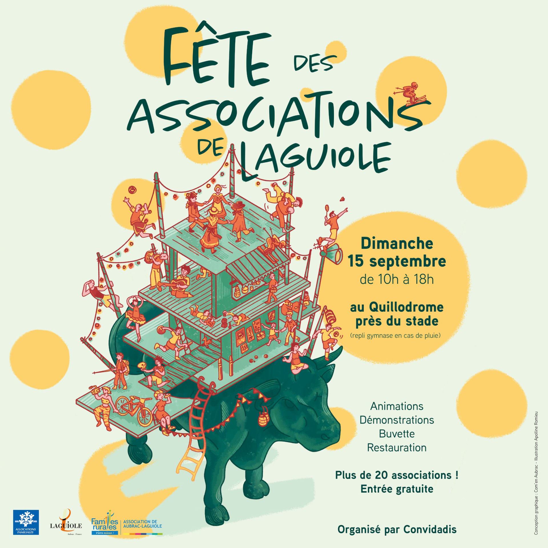 Lire la suite à propos de l’article AGENDA DE LA RENTRÉE : Fête des associations