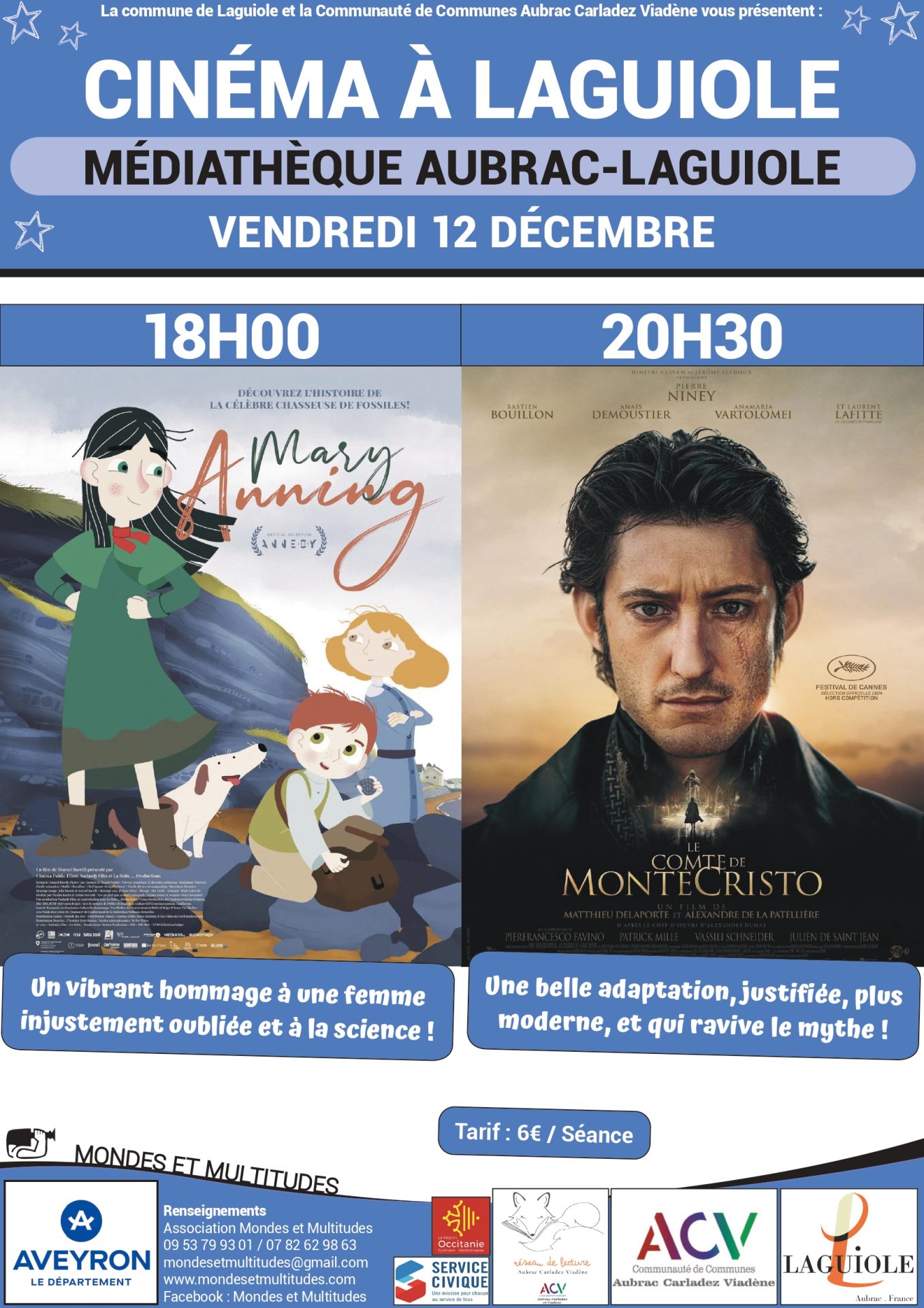 Lire la suite à propos de l’article Cinéma à Laguiole